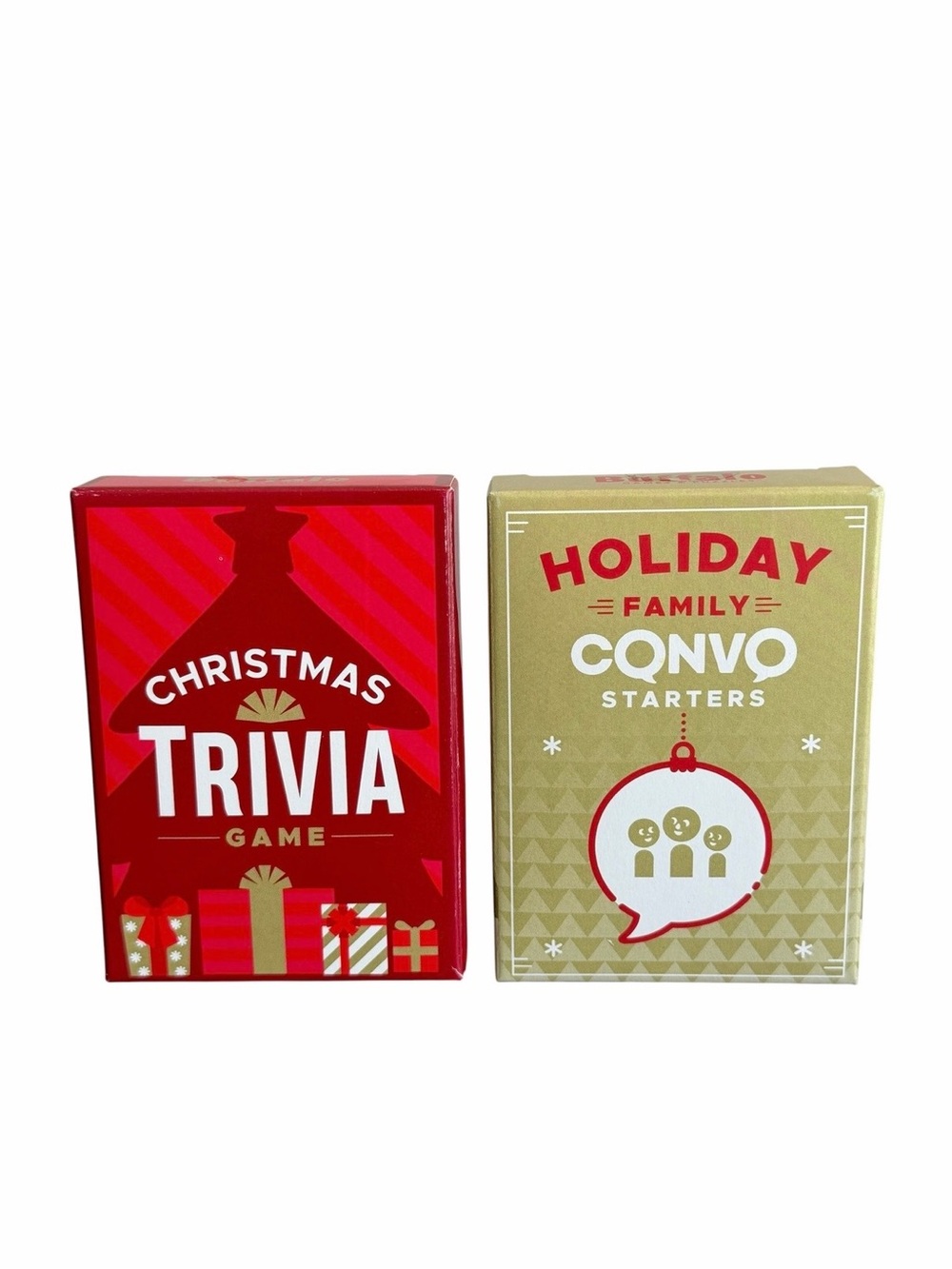 Buffalo Games Holiday Family Card Convo Starters Trivia Christmas 2 Ct Ages 6+